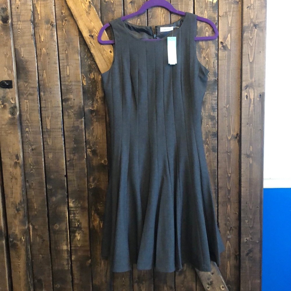 Brand new fit and flare Calvin Klein dress
